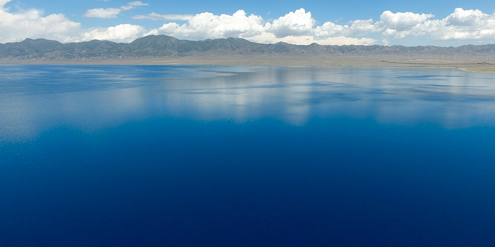 Летний вид озера Сайлиму