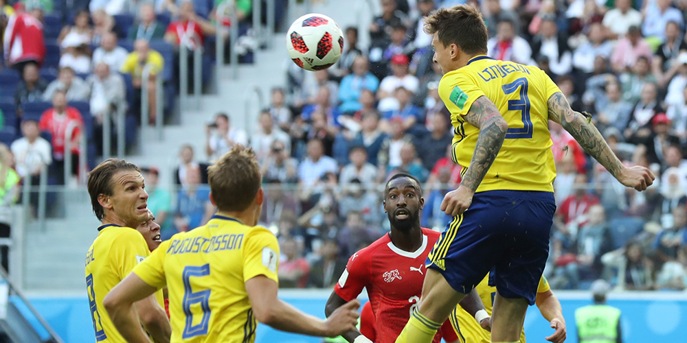 ЧМ-2018: сборная Швеции вышла в четвертьфинал чемпионата
