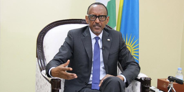 Эксклюзив: наблюдается позитивная динамика развития отношений Китая и Руанды -- президент 
Руанды Поль Кагаме