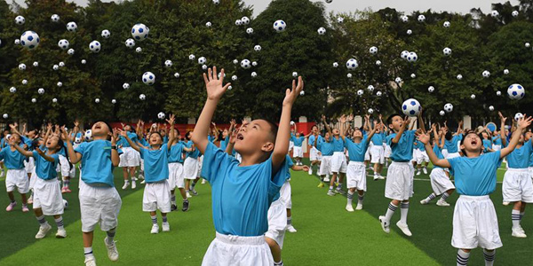 Здоровье нации -- Культура и спорт на школьном дворе