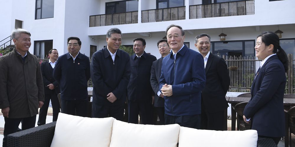 Заместитель председателя КНР Ван Цишань призвал к продвижению реформ и открытости