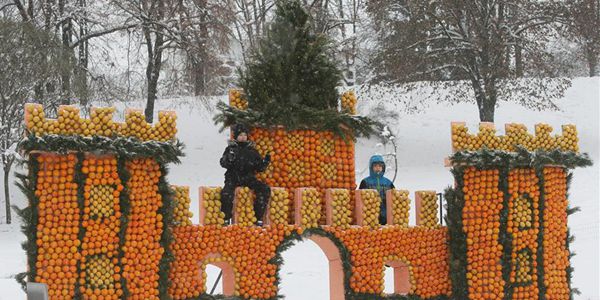 В Киеве открылся фестиваль "Цитрусовое королевство"