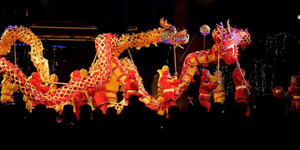 В Китае встречают Праздник фонарей