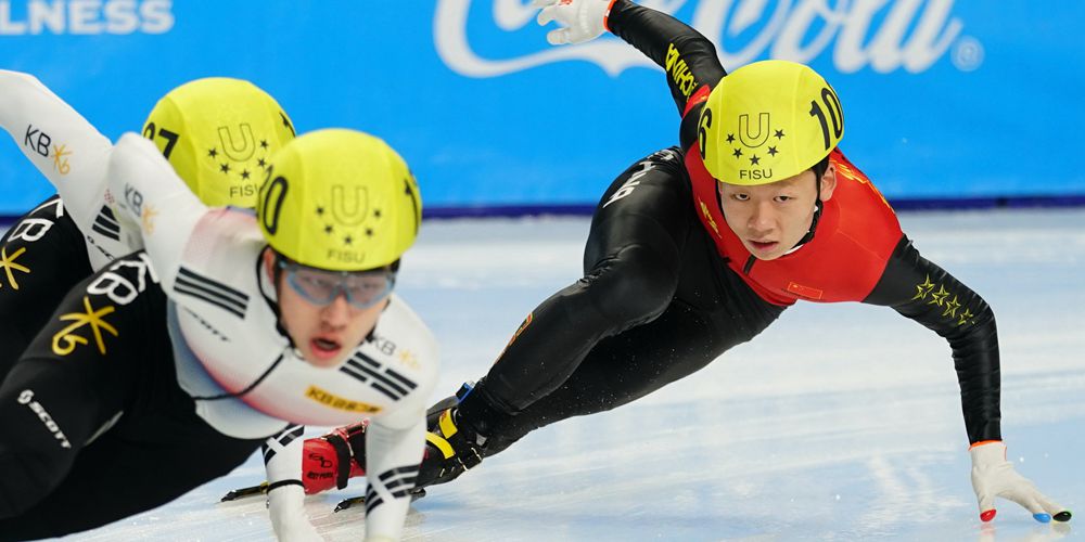 Всемирная зимняя Универсиада -- Шорт-трек: Китайский спортсмен Ань Кай завоевал "золото" на дистанции 1500 м