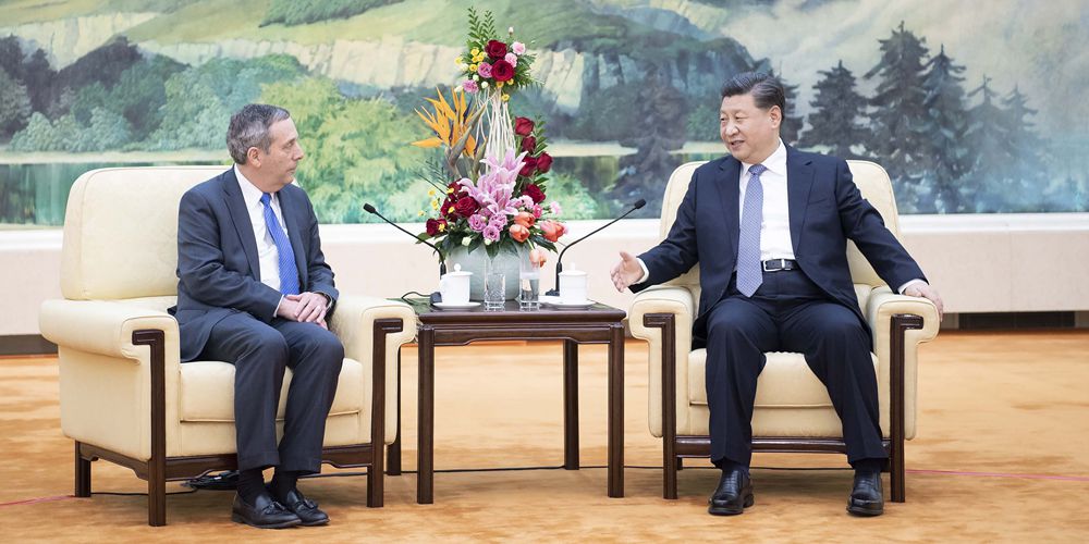 Председатель КНР Си Цзиньпин встретился с президентом Гарвардского университета