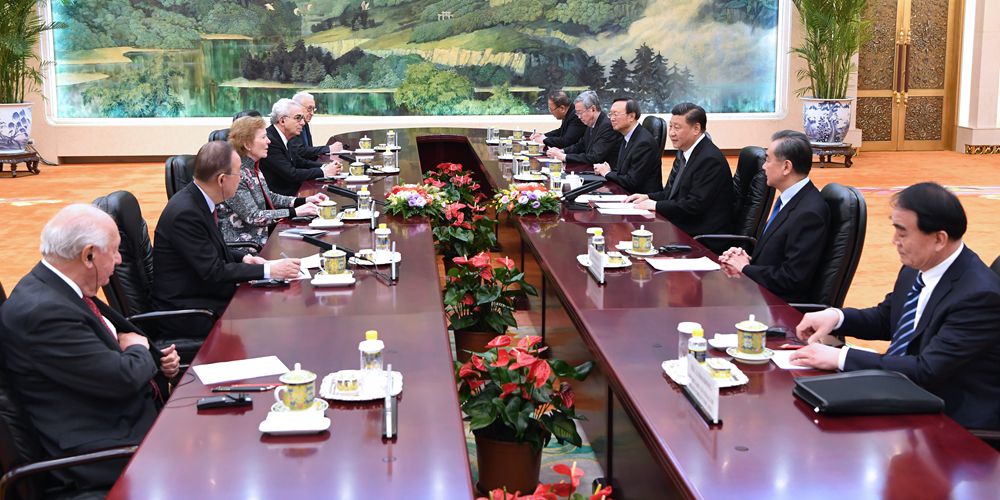 Си Цзиньпин встретился с делегацией The Elders
