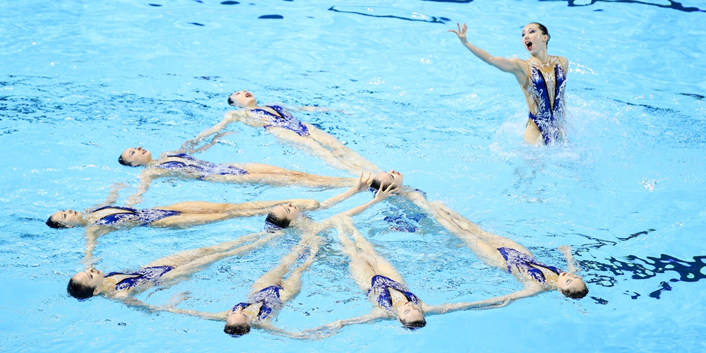 Чемпионат мира по водным видам спорта -- Сборная Китая по синхронному плаванию вышла в финал ЧМ в комбинированной программе