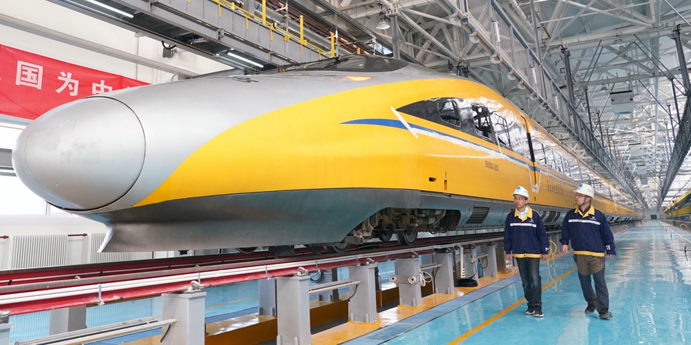 На высокоскоростной железной дороге Пекин -- Чжанцзякоу введено в эксплуатацию моторвагонное депо "Пекин-Север"
