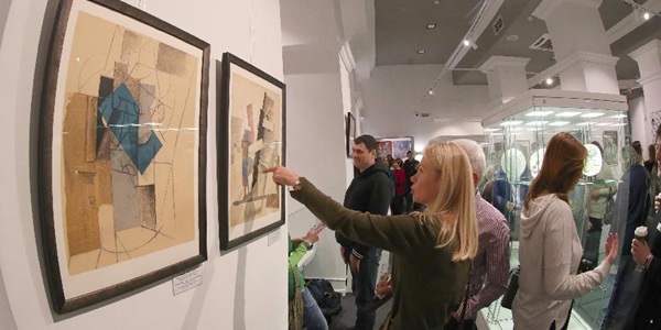 Выставка работ "Пабло Пикассо. Параграфы" открылась в Минске