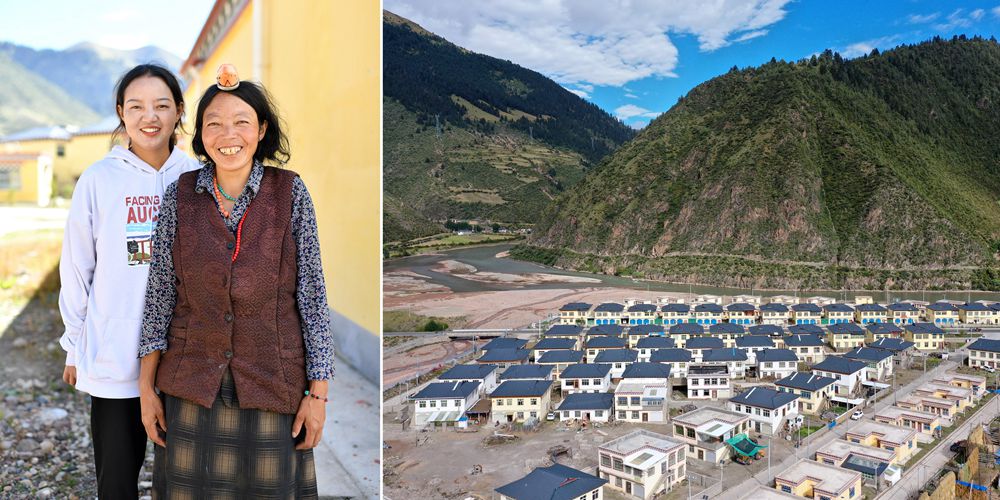 Новоселье в бедных районах на востоке Тибетского АР