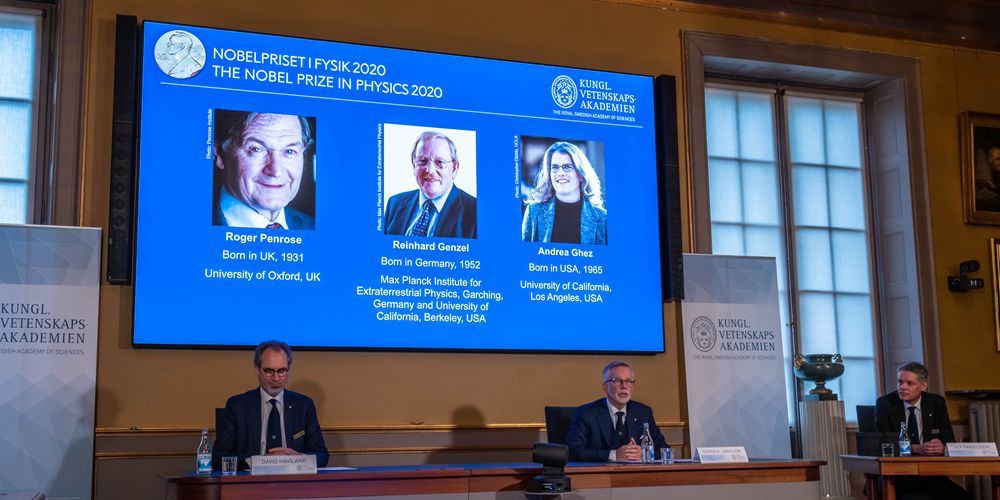 Нобелевская премия по физике за 2020 год присуждена трем ученым
