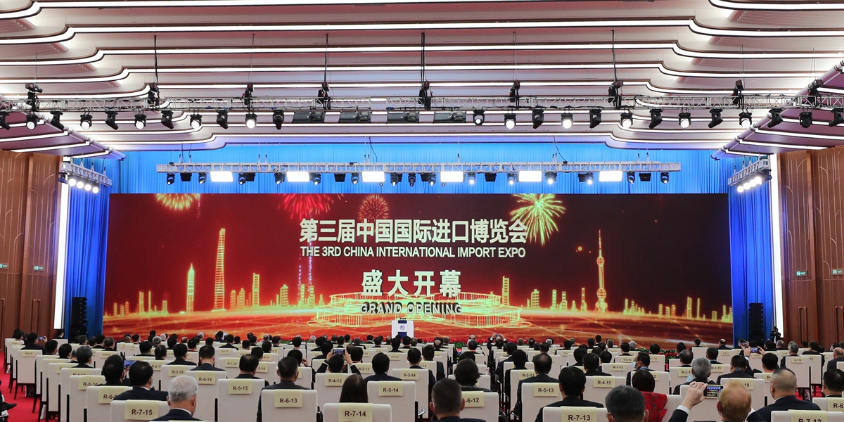 В Шанхае прошла церемония открытия 3-го Китайского международного импортного ЭКСПО