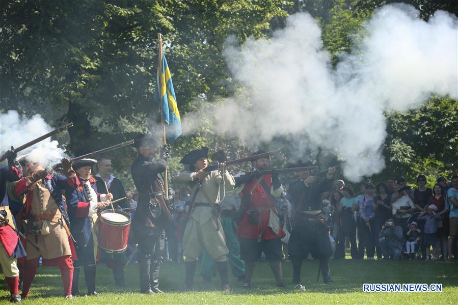Празднование 307-летия Полтавской битвы прошло в Санкт-Петербурге