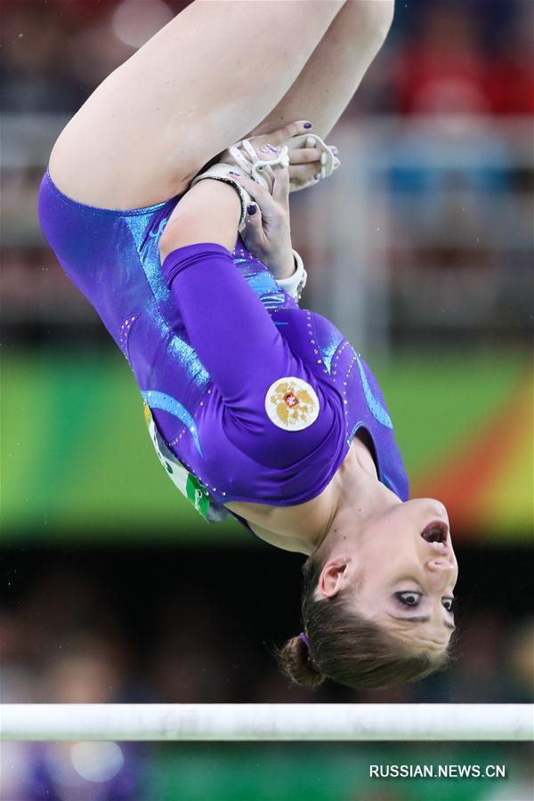 /Олимпиада-2016/ Российская гимнастка А. Мустафина завоевала бронзу на Олимпиаде  в Рио