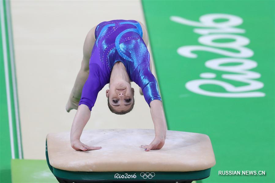 /Олимпиада-2016/ Российская гимнастка А. Мустафина завоевала бронзу на Олимпиаде  в Рио