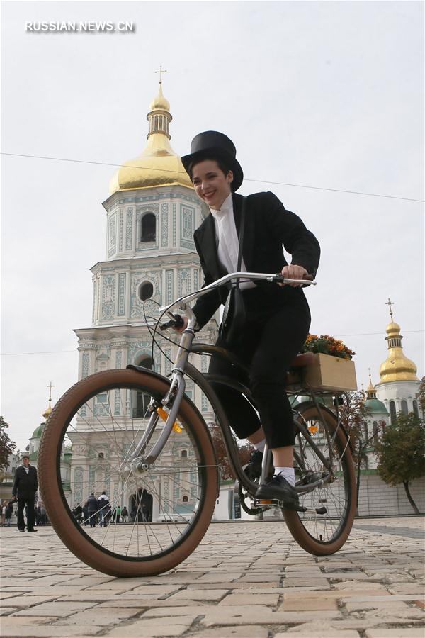 Велопарад "Ретро-круиз" в Киеве