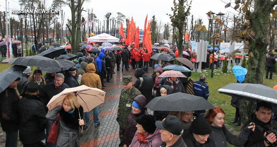В Минске открыли памятник В. И. Ленину