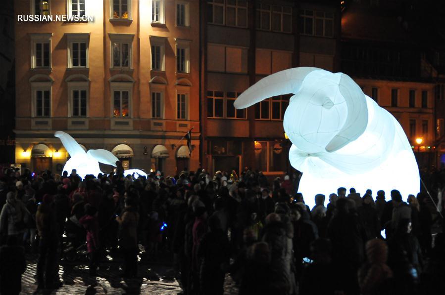 Фестиваль света в Риге