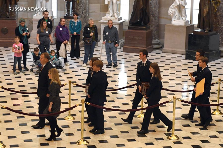 Конгресс США объявил победителем президентских выборов Дональда Трампа 