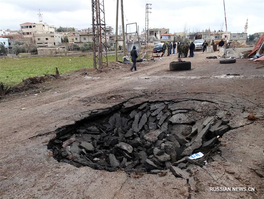 Взрыв прогремел на западе Дамаска, пять человек погибли