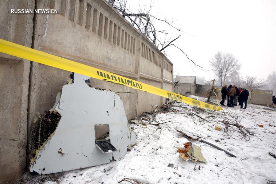 Обнаружен первый "черный ящик" упавшего вблизи Бишкека "Боинга-747-400"