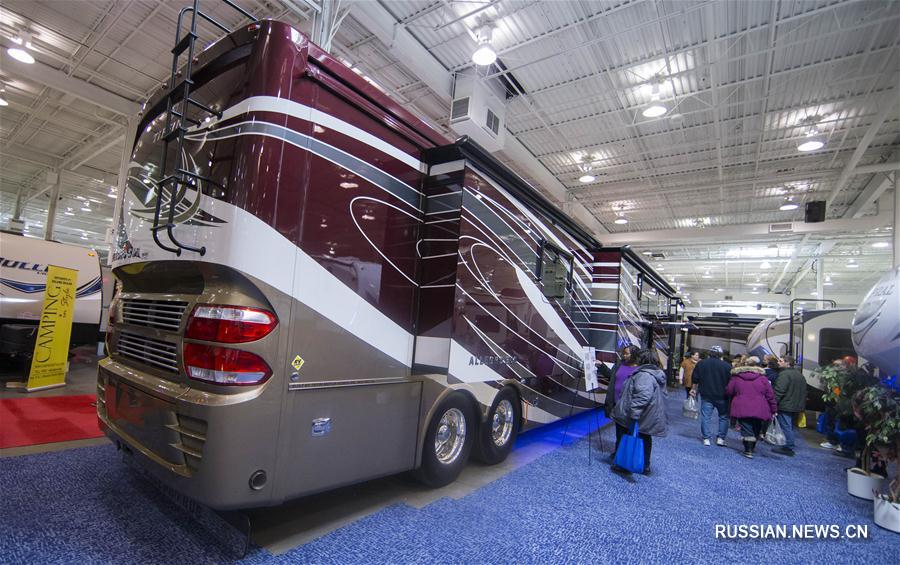 Выставка кемпингов и трейлеров в Торонто