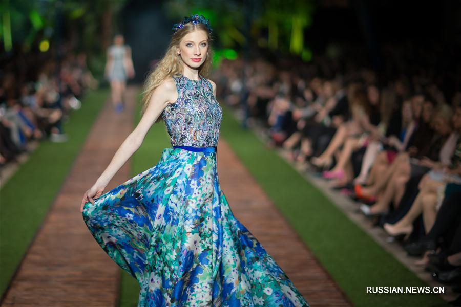 Презентация модной коллекции свадебных платьев в Венгрии