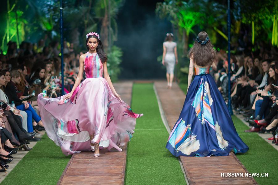 Презентация модной коллекции свадебных платьев в Венгрии