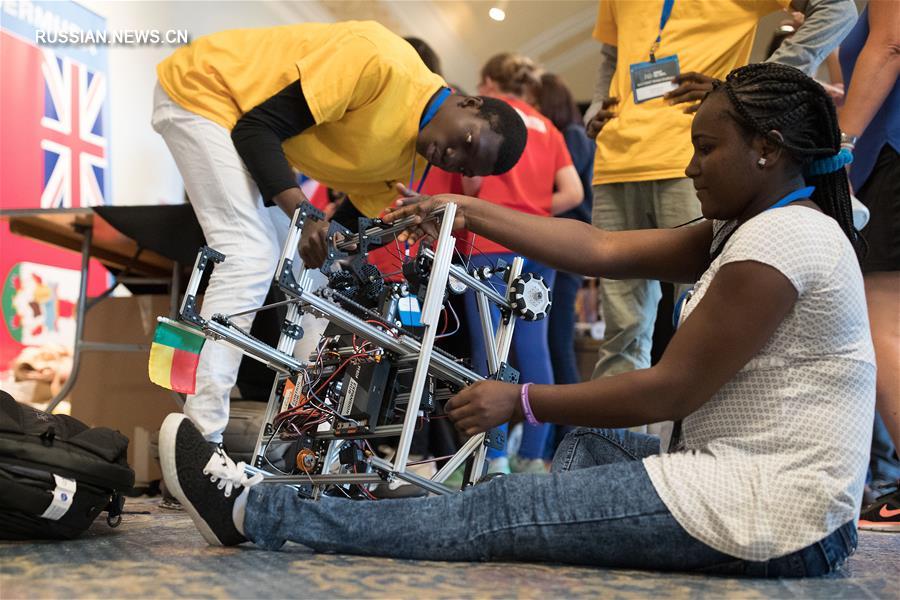 В Вашингтоне прошли соревнования по робототехнике