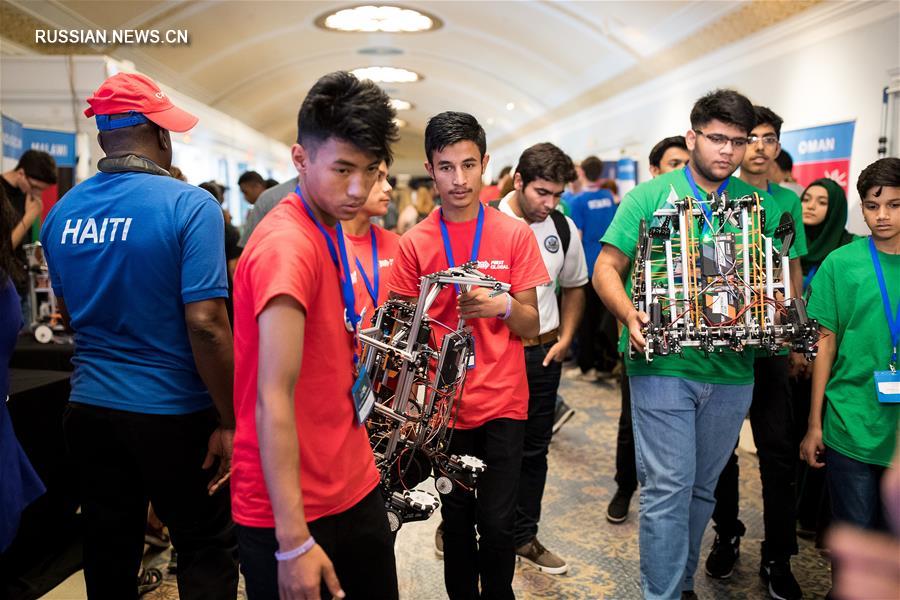 В Вашингтоне прошли соревнования по робототехнике