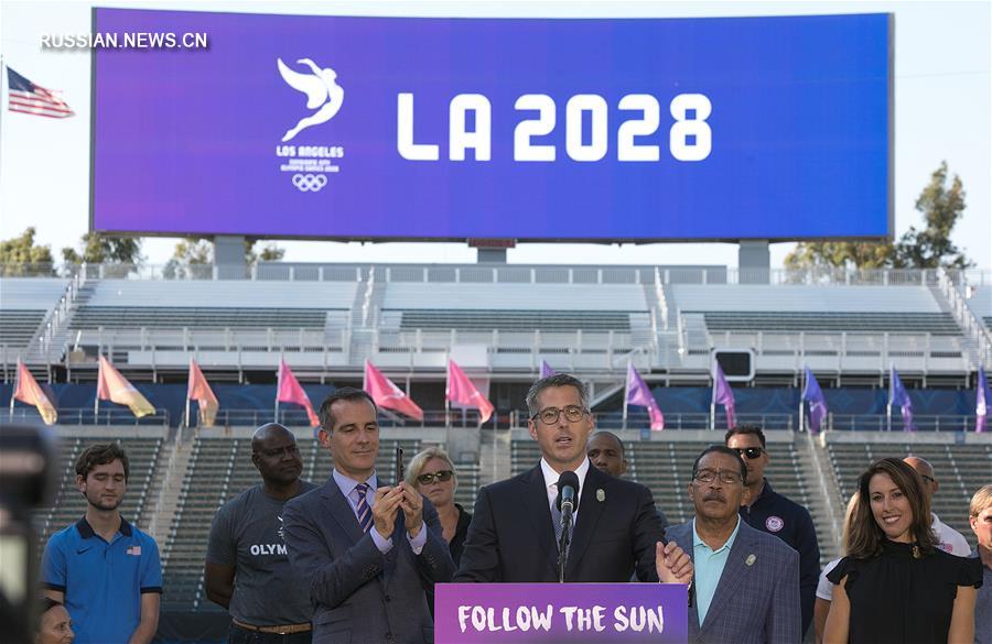 Лос-Анджелес согласился принять Олимпиаду-2028