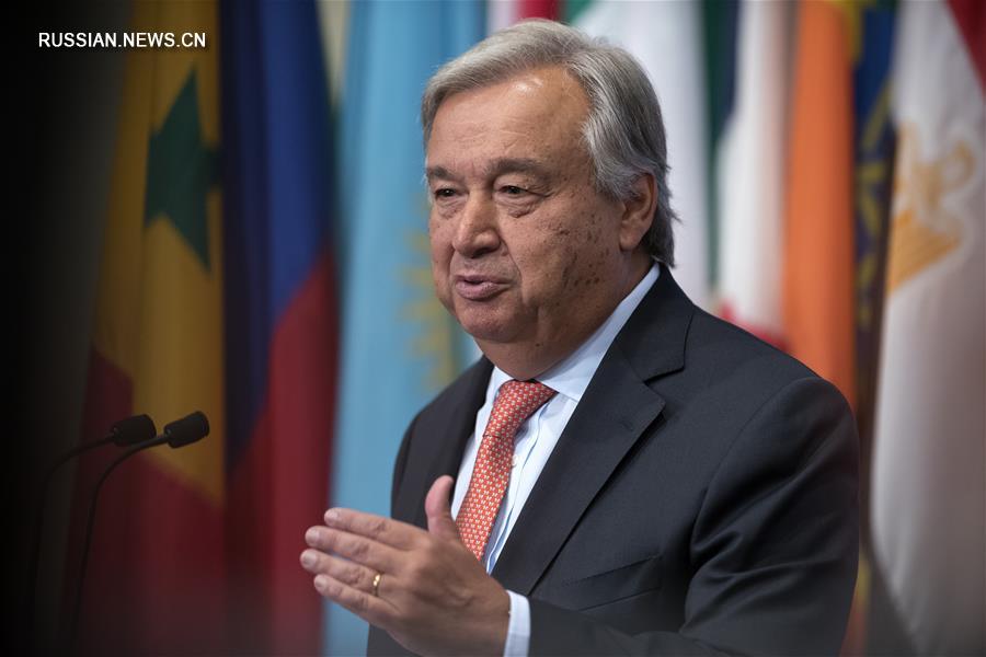 Генсек ООН подчеркнул необходимость политического урегулирования ядерной проблемы  Корейского полуострова