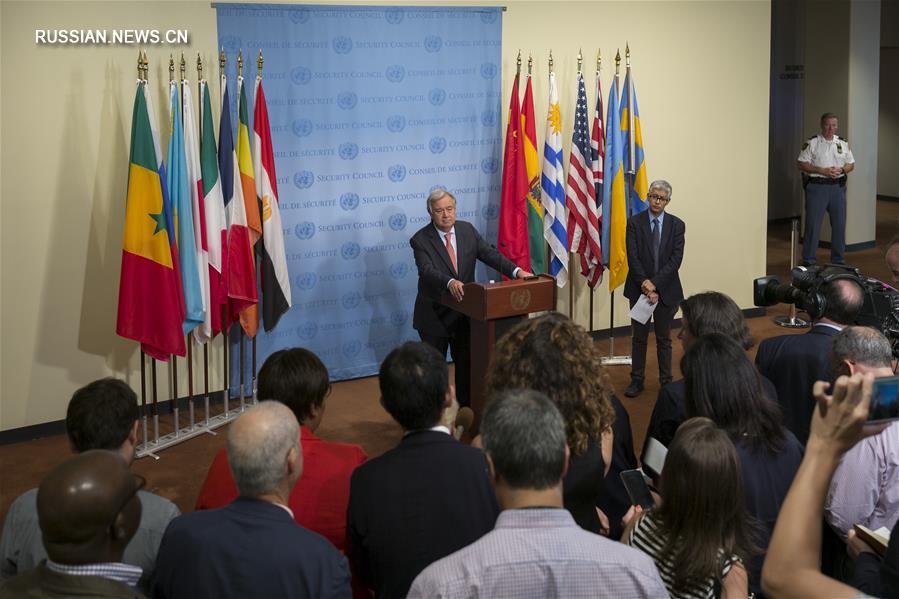 Генсек ООН подчеркнул необходимость политического урегулирования ядерной проблемы  Корейского полуострова