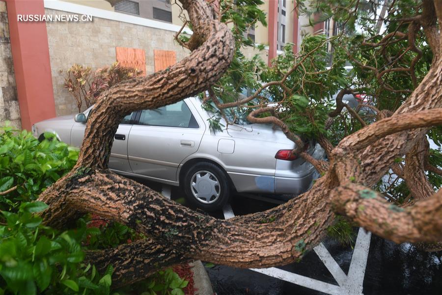 Ураган "Ирма" обрушился на острова Флорида-Кис в США 