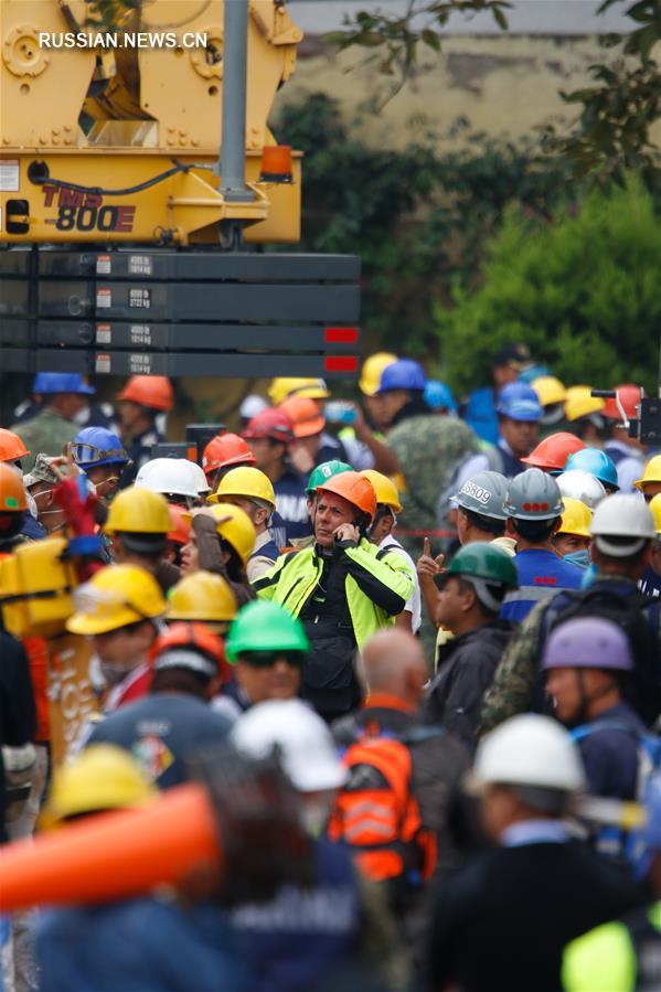 Число погибших в результате землетрясения в Мексике возросло до 273 человек 