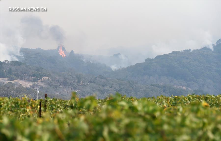 Пожар в Калифорнии распространяется, 15 человек погибли