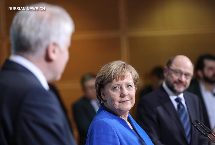 Стороны зондирующего диалога по формированию правительства Германии пришли к принципиальному  соглашению