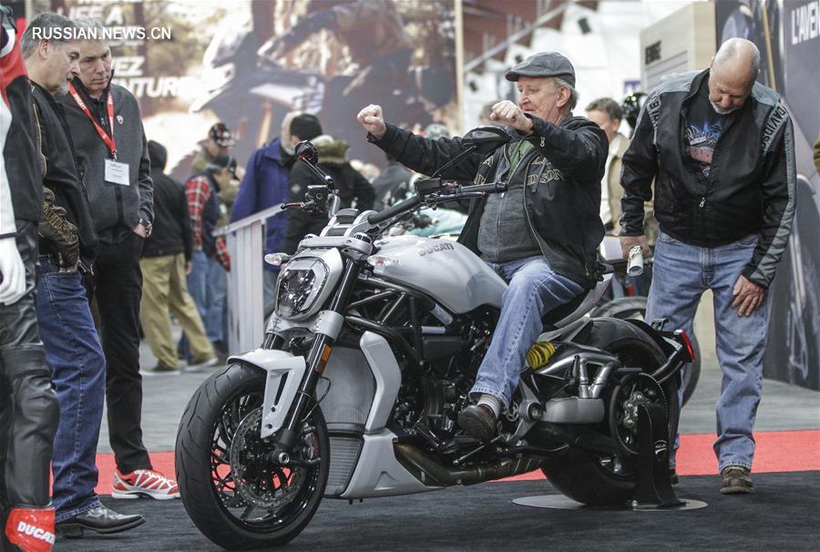 В Ванкувере открылась международная выставка мотоциклов