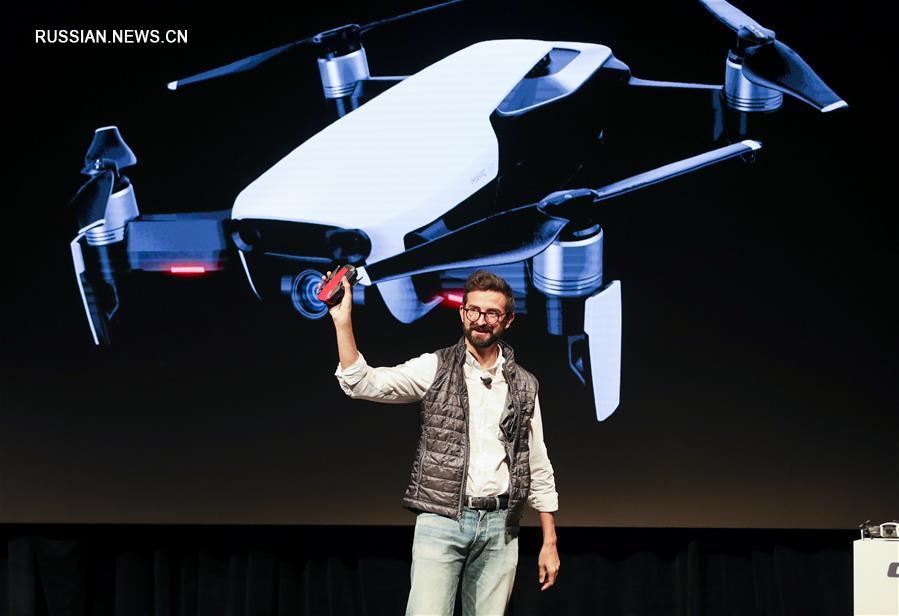 Компания DJI представила в Нью-Йорке новый дрон Mavic Air
