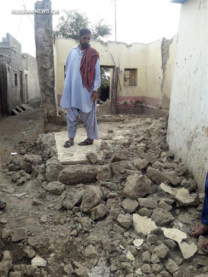 В Пакистане произошло землетрясение магнитудой 6,2