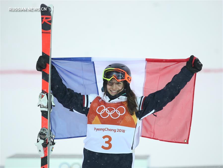 Французская фристайлистка Лаффон завоевала золото Олимпиады-2018 в могуле
