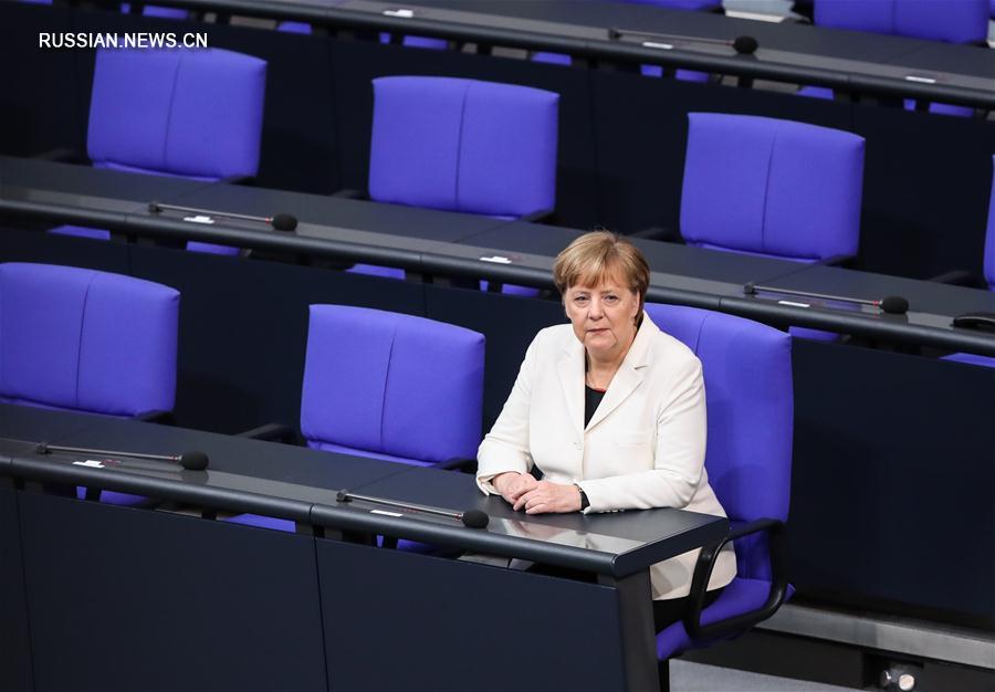 Ангела Меркель переизбрана канцлером Германии на четвертый срок 