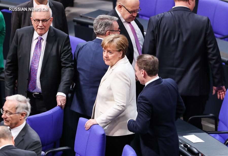 Ангела Меркель переизбрана канцлером Германии на четвертый срок 