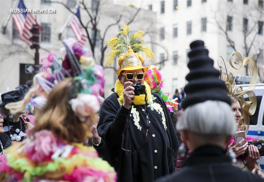 Пасхальное шествие в Нью-Йорке 