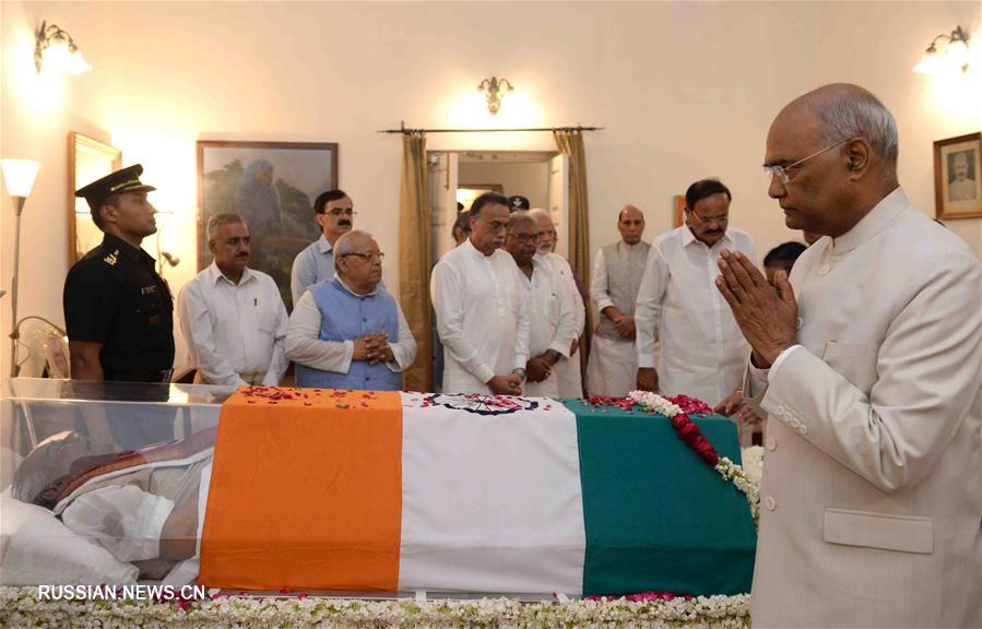 Скончался бывший премьер-министр Индии Атал Бихари Ваджпаи
