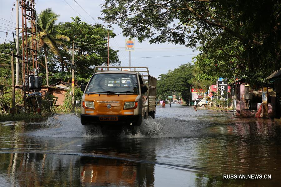 Наводнения в индийском штате Керала