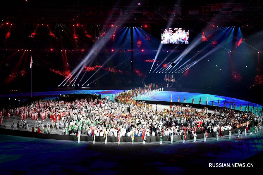В Джакарте прошла церемония закрытия 18-х Азиатских игр