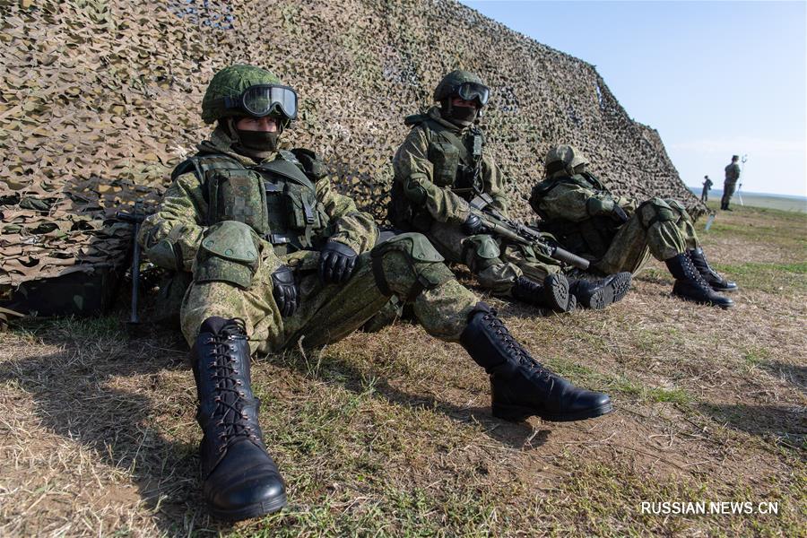 Совместные тактические учения стран-членов ШОС в Челябинской области 