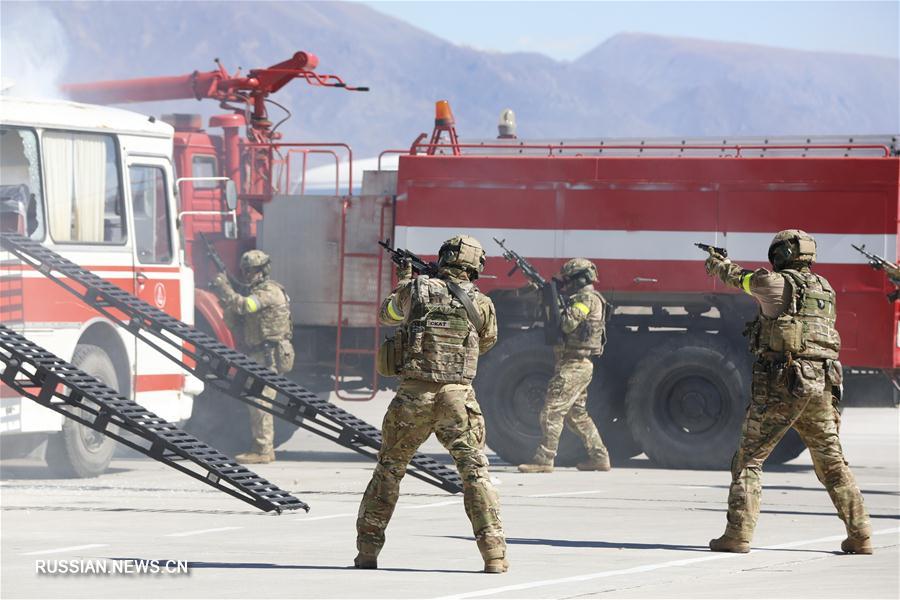 В Кыргыстане прошел заключительный этап учений "Иссык-Куль-Антитеррор-2018"