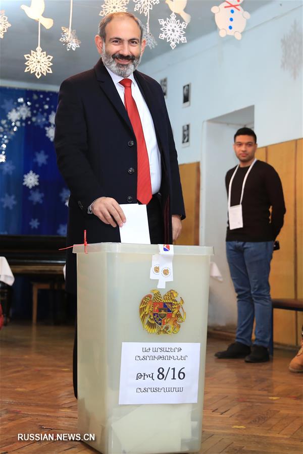 В Армении прошли досрочные парламентские выборы
